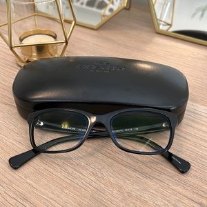Black Coach Prescription Glasses